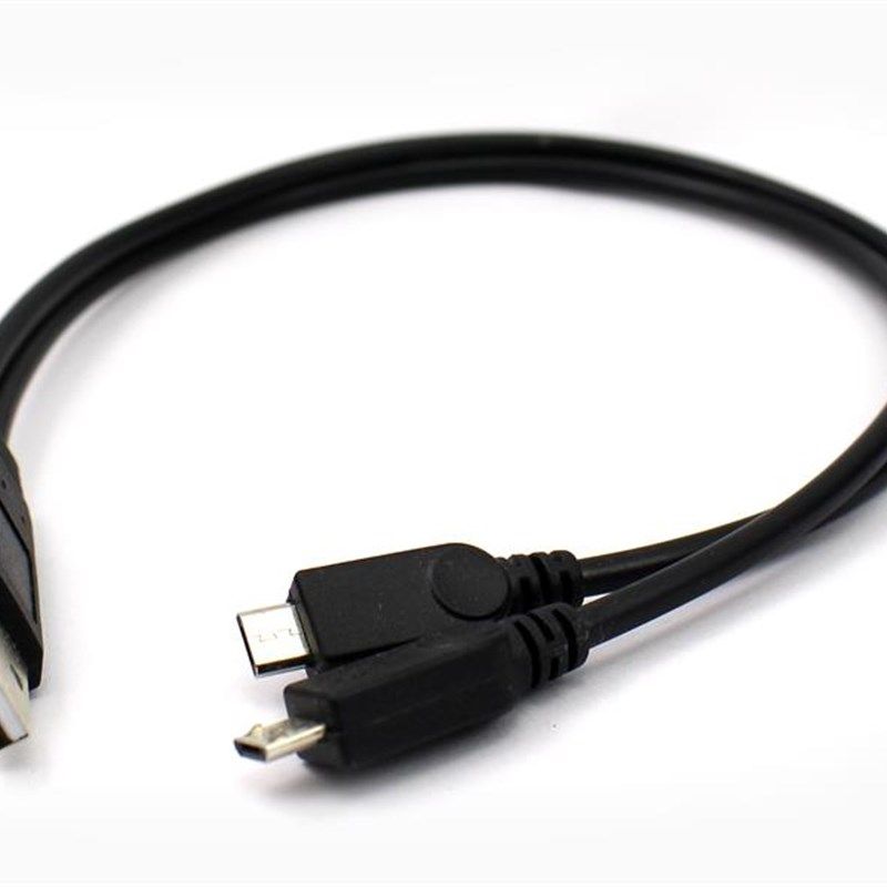 精选USB一分二原装充电线  扩音器  无线耳麦一分二充电线