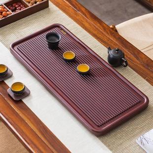 高端茶托盘客厅家用功夫茶具电木款 茶盘2024新款 实木干泡茶台茶海