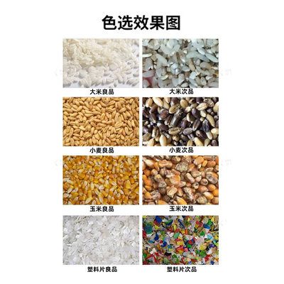 纳格色选机玉米小麦大米塑料花生大豆杂粮筛选机器小型家用