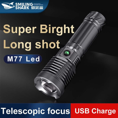 Super bright charging zoom Led flashlight is waterproof