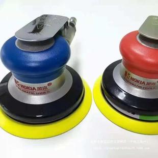 HOKIA黑克5寸气动打磨机汽车抛光打蜡木工专业干磨机金属喷漆除锈