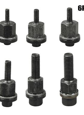 6Pcs手铆螺母头铆接螺母工具螺母简单安装手册M3 M4 M5 M6 M8 M10