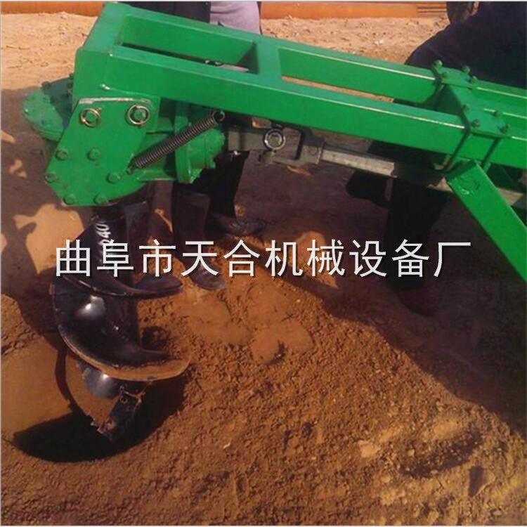 果树施肥挖坑机械 汽油地钻机 手提式钻冰机 挖坑机钻头