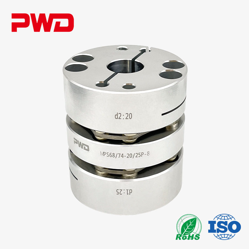 PWD/帕文迪双膜片联轴器高精度大扭矩铝合金弹性联轴器膜片连轴器