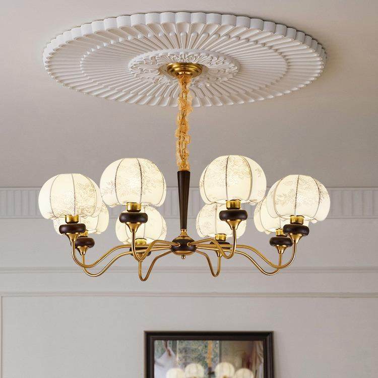 法式复古风客厅吊灯设计师中古卧室主灯创意浪漫南洋美式实木布,鲜花速递/花卉仿真/绿植园艺,割草机/草坪机,淘宝优惠券,粉丝福利购,淘宝优惠卷