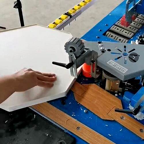 薄木皮热缩膜封板机 异型曲直线封边机 小型封边机价格