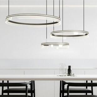 客厅吊灯简约现代大气2025年新款灯具北欧卧室餐厅灯圆形客厅主灯