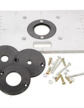 235mm x 120mm x 8mm 修边机倒装面板 木工修边机倒装板