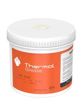 NM-908导热硅脂 6.0W高导热系数耐200℃高温不流淌 CPU显卡散热膏