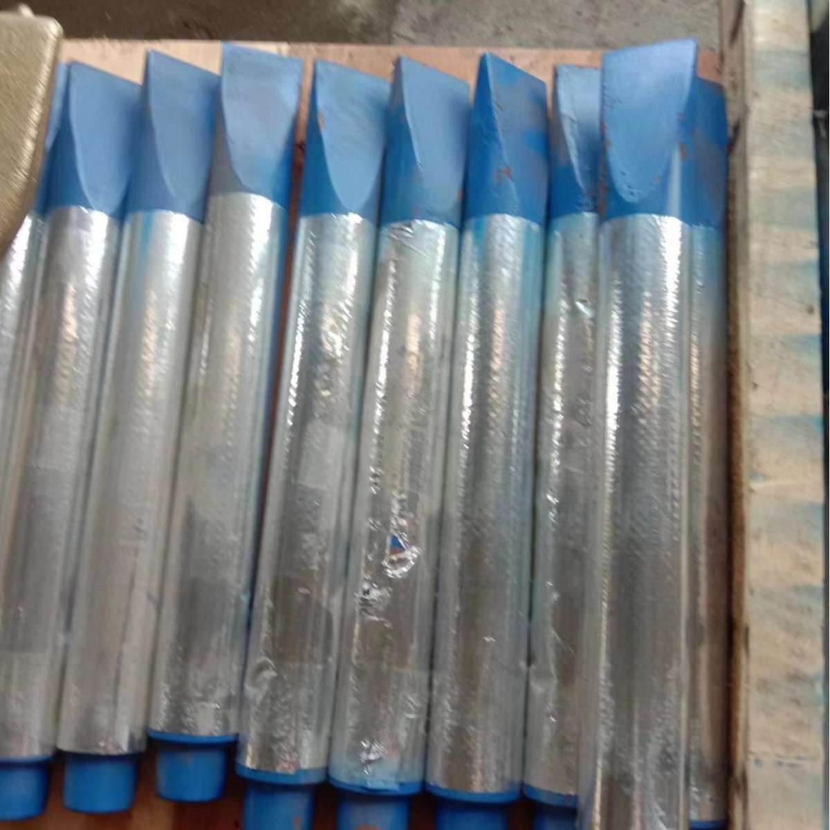 型号齐全炮钎挖掘机钎杆直径100打夯大头钎杆打夯迪悍破碎锤钎杆