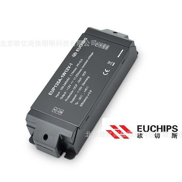 EUCHIPS欧切斯0-10V EUP135A-1W12V-1 135W 12V 恒压调光电源