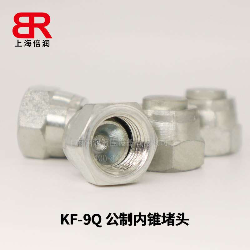 倍润堵头KUNGFLEX公制内螺纹74°内锥面堵头