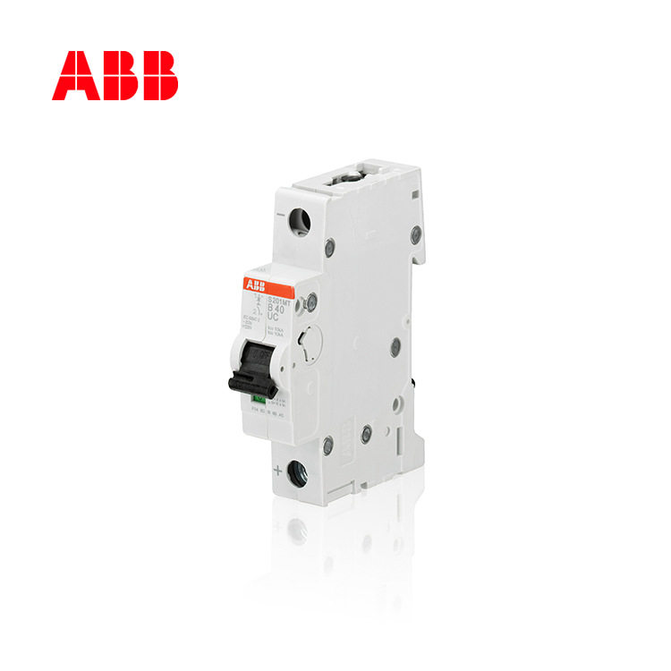 ABB微型断路器空气开关S200MT交直流1P单极B特性13A轨道专用10KA
