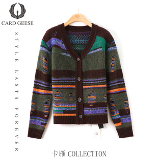 GEESE 卡雁 25T329 慧姐专享 78166 AKY CARD 开衫 新款