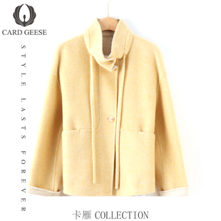 GEESE 卡雁 25D3115 Mina高奢 881009 AKY CARD 大衣 新款