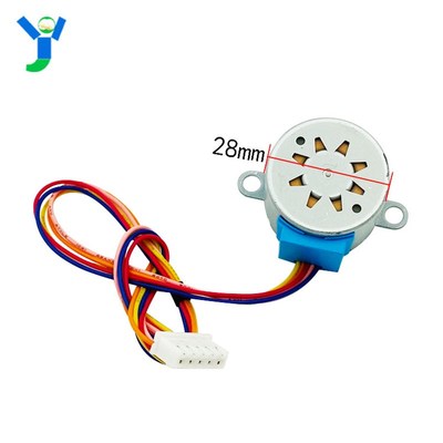 4相5线步进电机 28BYJ-48 28BYJ48减速马达电机 12V 四相五线