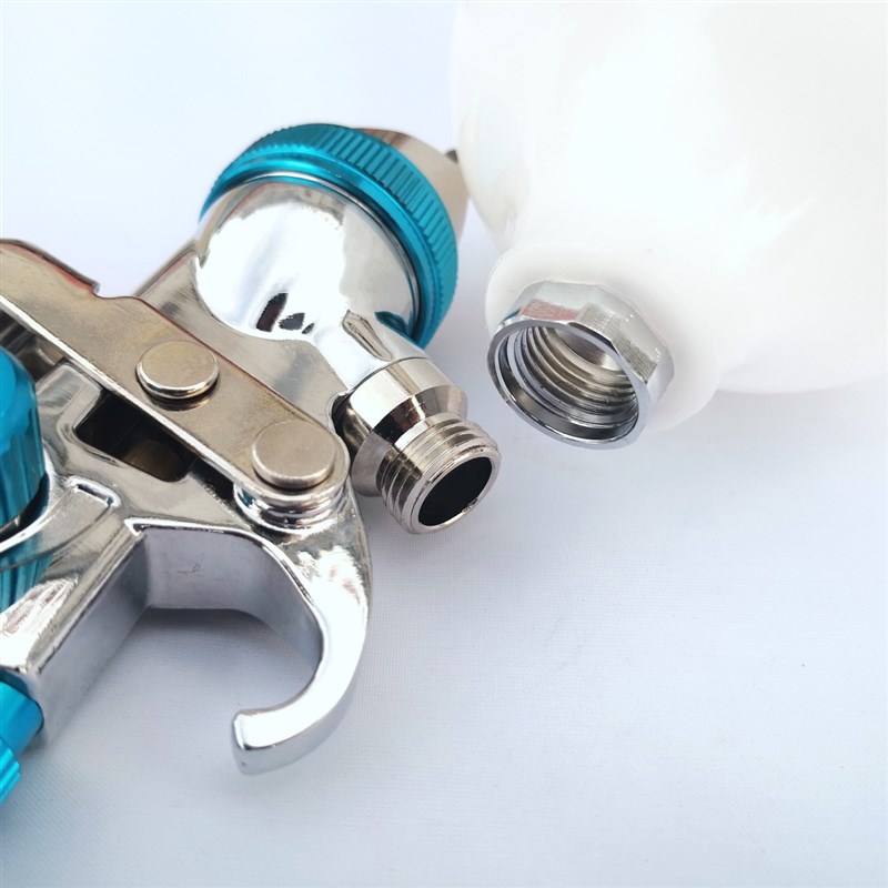 上壶气动环保喷枪 汽车q油漆 乳胶漆 高雾化喷漆枪1.4mm口径塑料