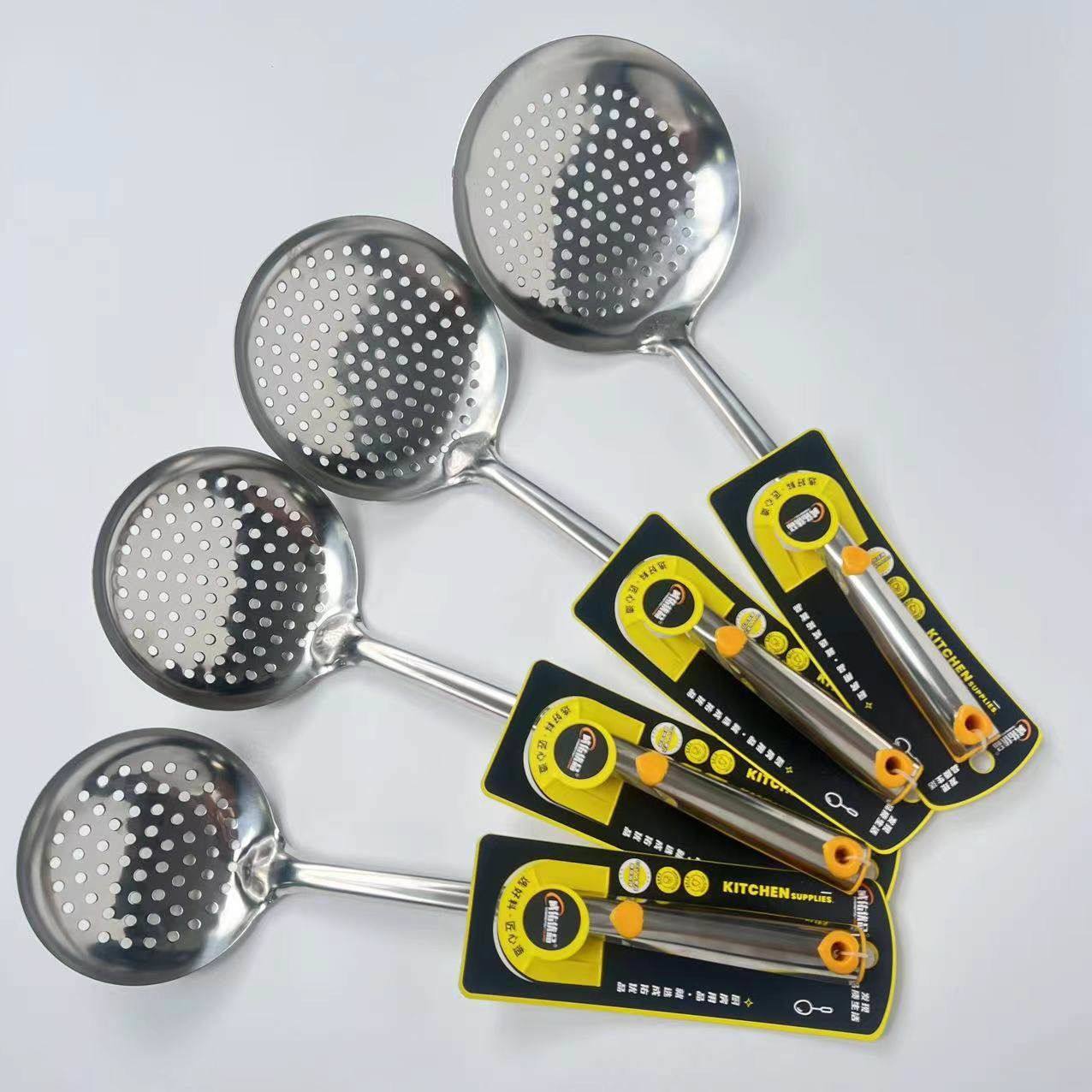 不锈钢大漏勺厨房家用油炸过滤网勺酒店捞面漏勺火锅漏勺货源,家庭/个人清洁工具,水槽沥水袋,淘宝优惠券,粉丝福利购,淘宝优惠卷