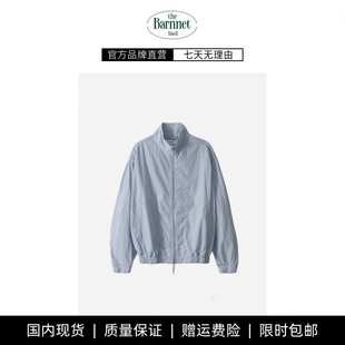 shell春季 theBarnnet 新款 韩版 夹克外套 宽松翻领拉链长袖 现货