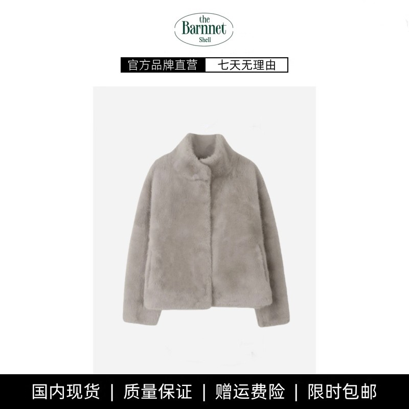 【现货】theBarnnet shell韩东大门柔软毛绒甜美环保皮草毛毛外套,女装/女士精品,棉衣/棉服,淘宝优惠券,粉丝福利购,淘宝优惠卷