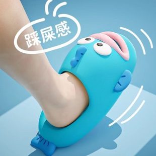小丑鱼儿童拖鞋 外穿 男软底洗澡凉拖女室内童孩亲子夏季 中大童拖鞋