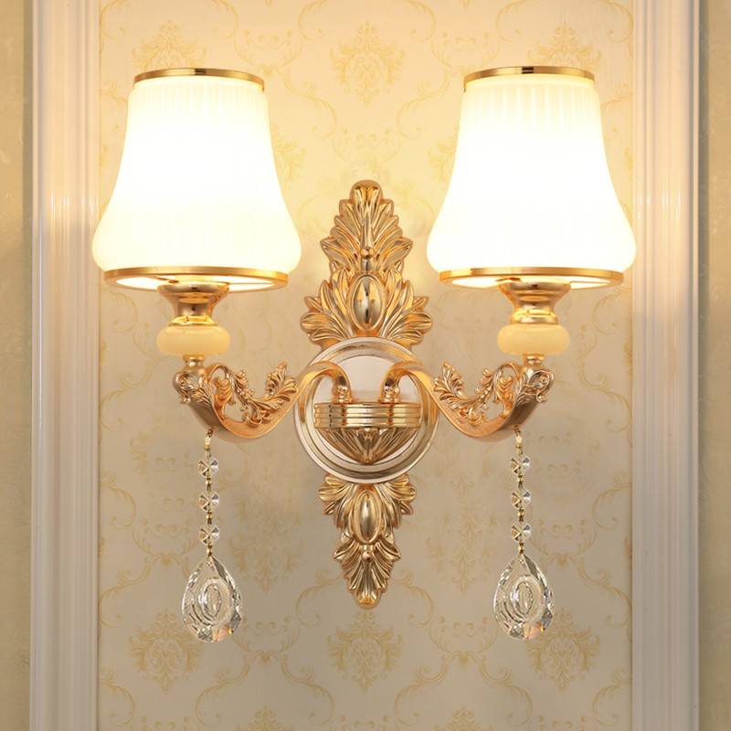 头欧式灯43821LD晶壁壁壁厅背墙过道走廊梯景灯灯卧室客床墙E楼上