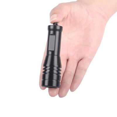 跨境强光潜水手电筒 LED旋转开关AA 14500充电XML2迷你手电