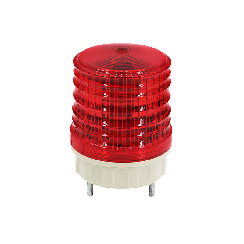 50mm迷你警示灯led 小型声光警报灯 频闪信号指示灯 220/12/24v