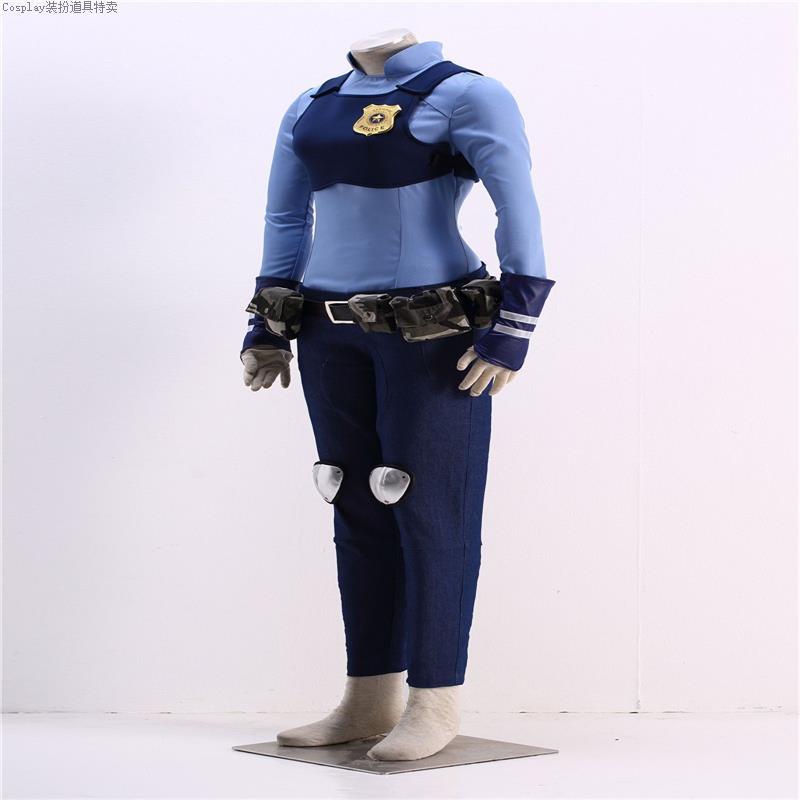 疯狂动漫城兔子警制官服朱迪clos衣物服动儿舞台表演cospay服速发