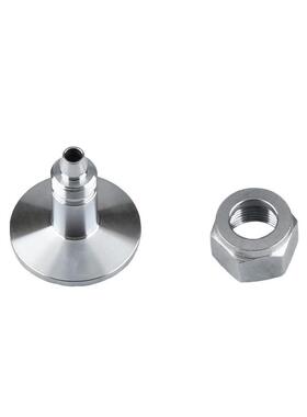 不锈钢真空皮管软管快插快拧转PU真空泵气管转接头KFKF