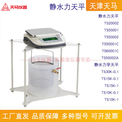 天津天马 TS20002/50001/600102C/TS30K-0.1/TS15K-0.1静水力天平