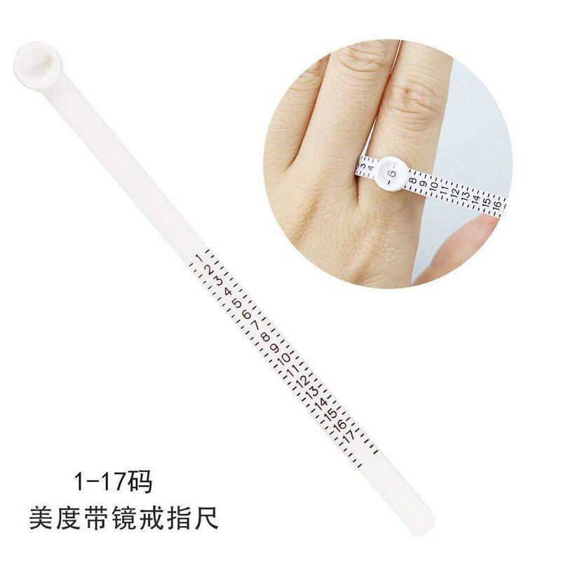 手指圈口尺码测量工具戒指量号器手寸测量圈戒围指围大小测量环尺