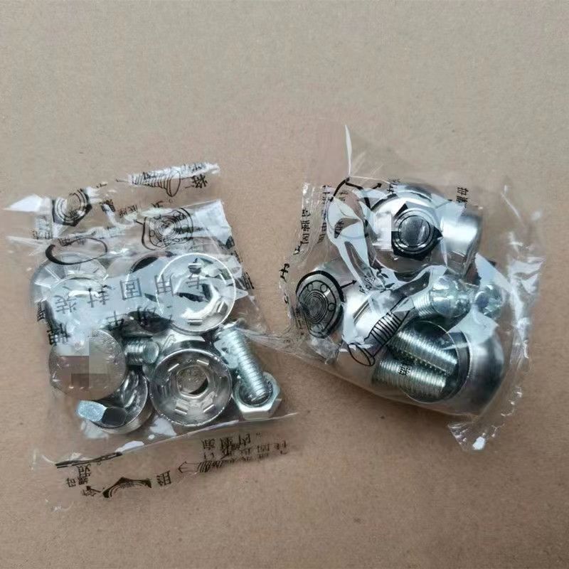 车牌螺丝固封装置新交规不锈钢螺丝钉牌照卡扣