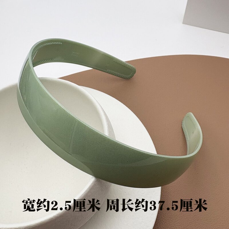 金粉亮光发箍女宽边简约带齿压发卡洗脸耐用外带发捆发窟