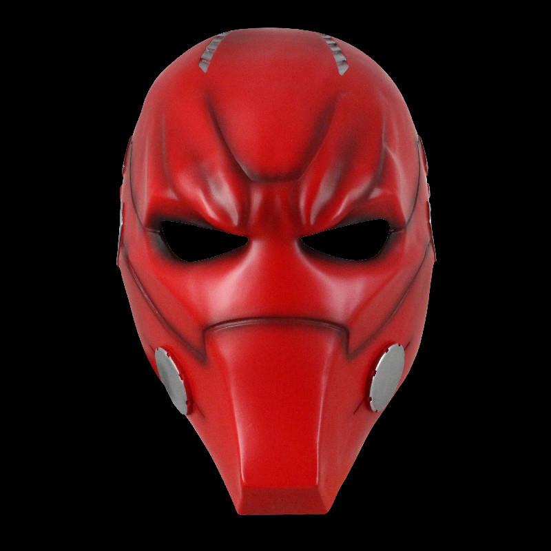 万圣节阿卡姆骑士蝙蝠侠RedHoodArkhamKnight红头罩装扮面具