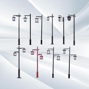 庭院灯户外仿古3米景观灯led公园小区防水复古中式灯笼太阳能路灯