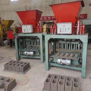 制砖机实心砖空心砖标砖非洲打砖机水泥砌块压砖机建筑工程打砖