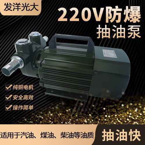12V/24V防爆大流量手提抽油泵