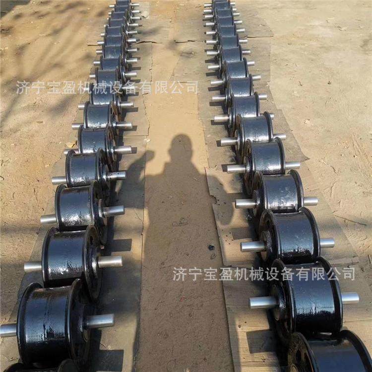 实心耐磨铸钢地滚轮子矿用钢丝绳用地滚钢管无缝焊接地滚_虎窝淘