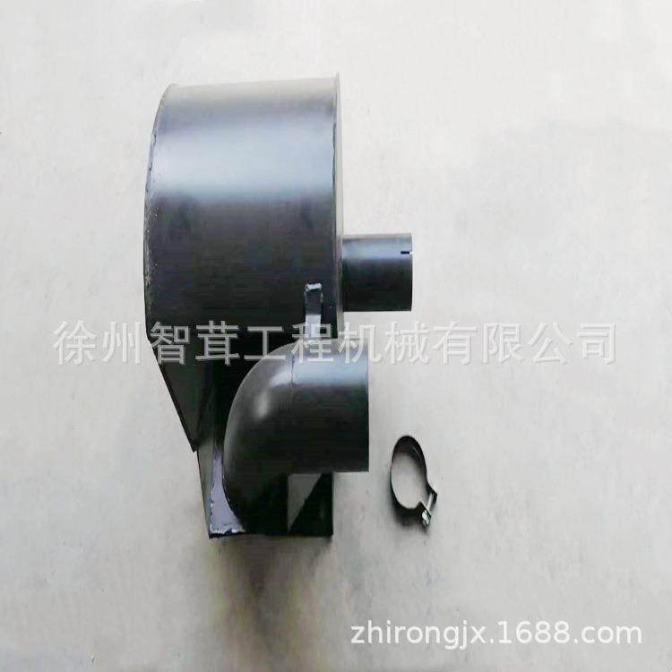 ABG8820摊铺机消声器排气筒软连接摊铺机配件