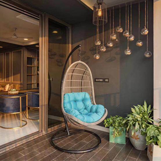 吊篮藤椅室内家用吊床双人秋千阳台摇椅掉鸟巢吊兰懒人摇篮椅吊椅