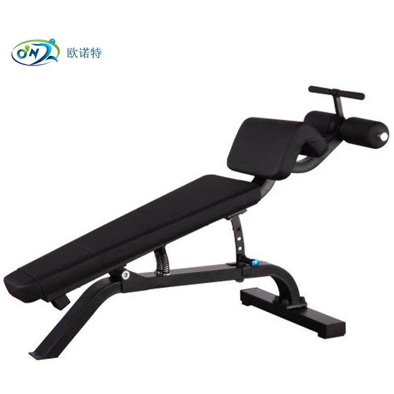 欧诺特仰卧起坐板腹肌板可调凳平卧推胸平凳自由力量器械健身器材