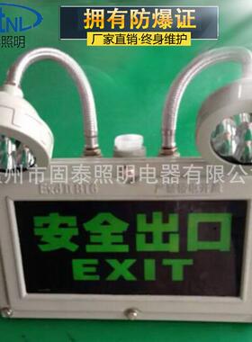 BAYD81-2*5W一体式防爆双头应急标志灯防爆应急指示灯