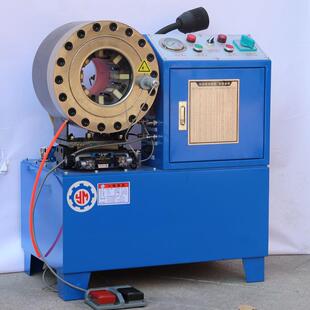 高压胶管扣压机油管扣管机液压软管压管机、缩管机