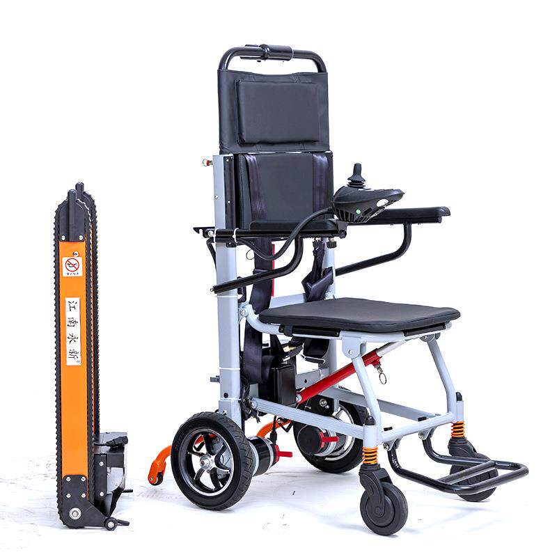 供应全自动履带式轻便折叠爬楼机电动爬楼轮椅老人电动爬楼椅