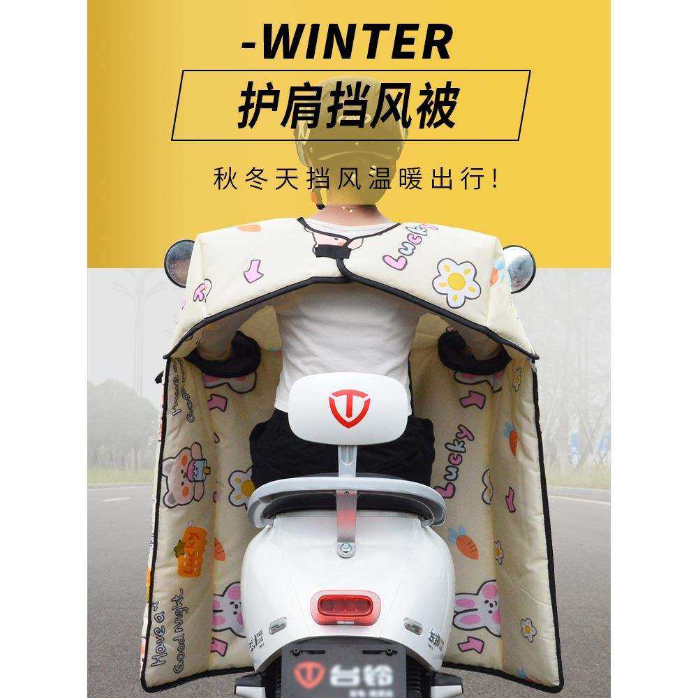 2026电动自行车挡风被冬天双面防水冬款四季通用大号2026新款马年