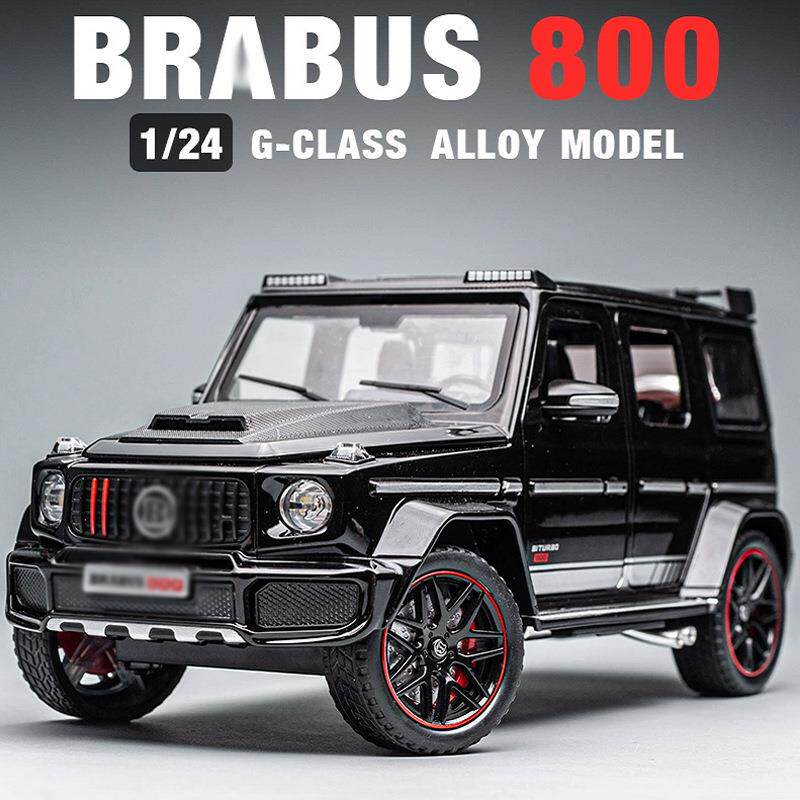 合金汽车模型G800仿真大G儿童玩具车1:24大号越野车摆件男孩收藏