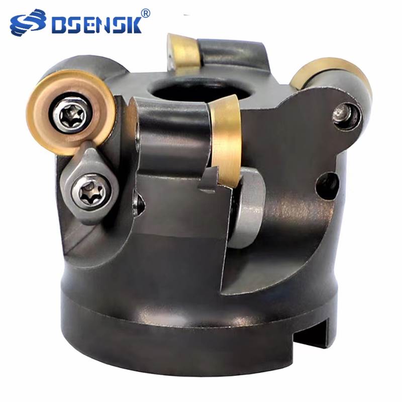 TRS RC200数控铣刀盘R8 R10铣刀片圆弧 可换刀夹魔术铣刀盘63-250