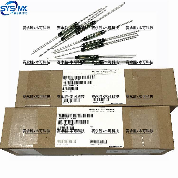 COTO小型常开常闭干簧管三脚转换型磁簧管2.5X14MM RI-90进口原装