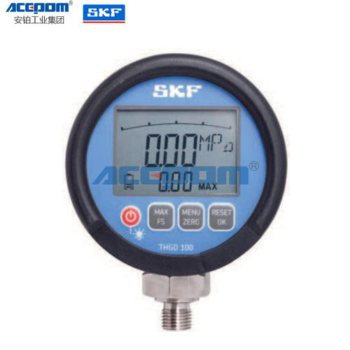 SKF数显指针式压力表100至400MPa 1077589/3  1077587/2  THGD100
